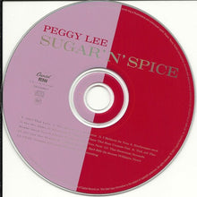 Carica l&#39;immagine nel visualizzatore di Gallery, Peggy Lee : Sugar &#39;N&#39; Spice (CD, Album, RE, RM)
