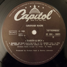 Carica l&#39;immagine nel visualizzatore di Gallery, Graham Nash : Earth &amp; Sky (LP, Album, Gat)
