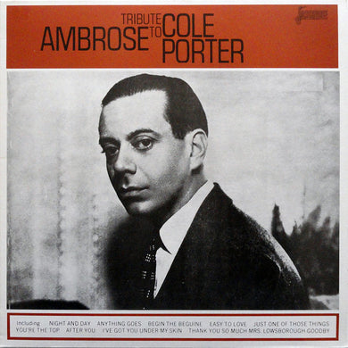 Ambrose & His Orchestra : Tribute To Cole Porter (LP, Comp, Mono, RE)