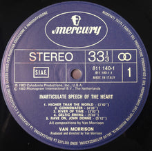 Carica l&#39;immagine nel visualizzatore di Gallery, Van Morrison : Inarticulate Speech Of The Heart (LP, Album)
