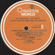 Carica l'immagine nel visualizzatore di Gallery, Stan Kenton And His Orchestra : By Request - Volume II (LP, Comp, Duo)
