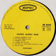 Carica l&#39;immagine nel visualizzatore di Gallery, Donovan : The Hurdy Gurdy Man (LP, Album)
