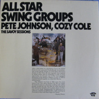 Pete Johnson, Cozy Cole : All Star Swing Groups (2xLP, Comp, Gat)