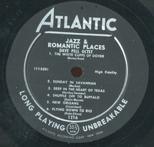 Carica l&#39;immagine nel visualizzatore di Gallery, Dave Pell Octet : Jazz &amp; Romantic Places (LP, Album, Mono)
