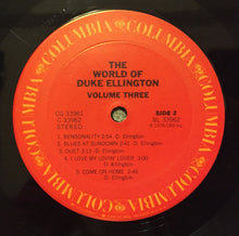 Carica l&#39;immagine nel visualizzatore di Gallery, Duke Ellington : The World Of Duke Ellington Volume 3 (2xLP, Comp)
