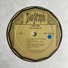 Carica l&#39;immagine nel visualizzatore di Gallery, Zoot Sims : One To Blow On (LP, Album, RE)

