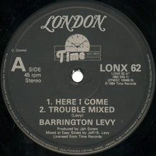 Carica l&#39;immagine nel visualizzatore di Gallery, Barrington Levy : Here I Come (12&quot;)
