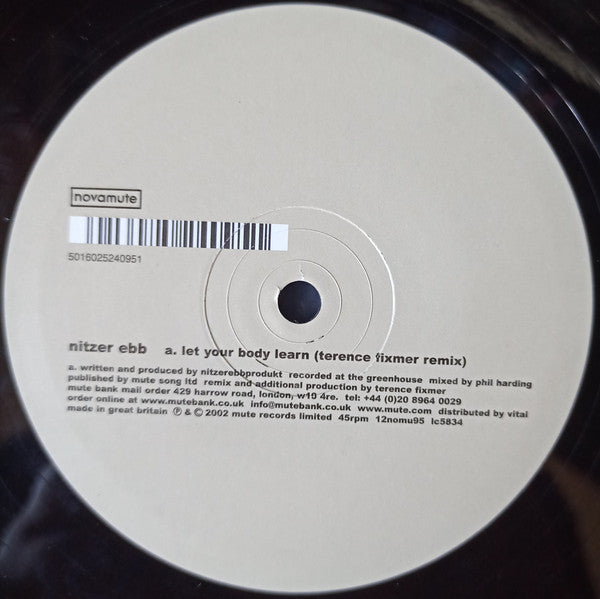 Nitzer Ebb : Let Your Body Learn / Control I'm Here (12