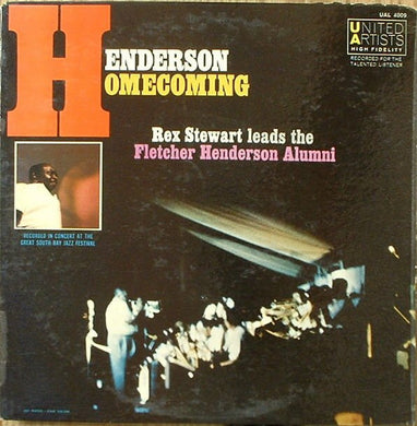 Rex Stewart : Henderson Homecoming (LP, Album, Mono, Promo, Mic)