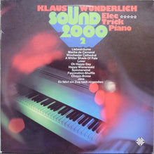 Carica l&#39;immagine nel visualizzatore di Gallery, Klaus Wunderlich : Sound 2000 2 - Elec Trick Piano (LP)
