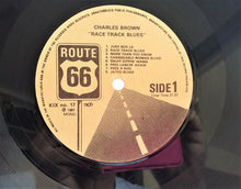 Carica l&#39;immagine nel visualizzatore di Gallery, Charles Brown, Johnny Moore&#39;s Three Blazers : Race Track Blues (LP, Comp, Mono)
