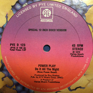Power Play (2) : Do It All The Night (12