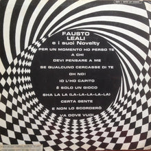 Carica l&#39;immagine nel visualizzatore di Gallery, Fausto Leali E I Suoi Novelty : Fausto Leali E I Suoi Novelty  (LP)
