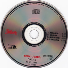 Carica l'immagine nel visualizzatore di Gallery, Renato Zero : Calore (CD, MiniAlbum, RE)
