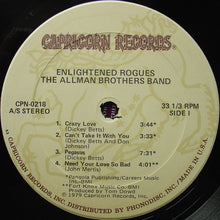 Carica l'immagine nel visualizzatore di Gallery, The Allman Brothers Band : Enlightened Rogues (LP, Album, 53 )
