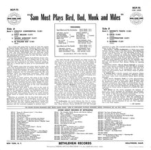 Carica l&#39;immagine nel visualizzatore di Gallery, Sam Most : Plays Bird, Bud, Monk And Miles (LP, Mono, RE)
