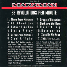 Carica l&#39;immagine nel visualizzatore di Gallery, Marxman : 33 Revolutions Per Minute (CD, Album)

