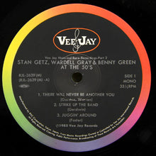 Carica l'immagine nel visualizzatore di Gallery, Stan Getz, Wardell Gray, Bennie Green : At The 50's (LP, Mono)
