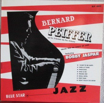 Bernard Peiffer And His Saint-Germain-Des-Prés Orchestra : Bernard Peiffer And His St-Germain Des Pres Orchestra (LP, Album, Mono, RE)