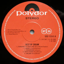 Carica l'immagine nel visualizzatore di Gallery, Cream (2) : Best Of Cream (LP, Comp, RE, 180)
