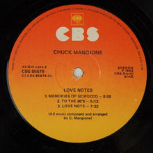 Carica l&#39;immagine nel visualizzatore di Gallery, Chuck Mangione : Love Notes (LP)

