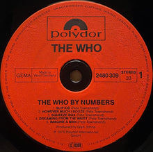 Carica l&#39;immagine nel visualizzatore di Gallery, The Who : The Who By Numbers (LP, Album, RE)
