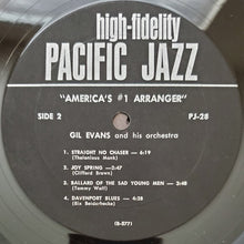 Carica l'immagine nel visualizzatore di Gallery, Gil Evans And His Orchestra Featuring Budd Johnson &amp; Johnny Coles : America's #1 Arranger (LP, Album, Mono)
