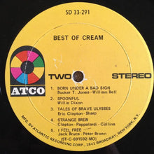 Carica l&#39;immagine nel visualizzatore di Gallery, Cream (2) : Best Of Cream (LP, Comp, MO )

