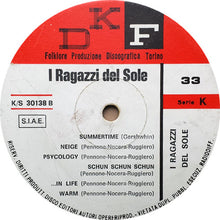 Carica l'immagine nel visualizzatore di Gallery, I Ragazzi Del Sole : Il Suono Del Sole (LP, Album)
