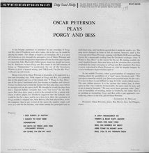 Carica l&#39;immagine nel visualizzatore di Gallery, Oscar Peterson : Plays Porgy And Bess (LP, Album)
