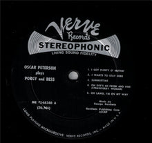 Carica l&#39;immagine nel visualizzatore di Gallery, Oscar Peterson : Plays Porgy And Bess (LP, Album)
