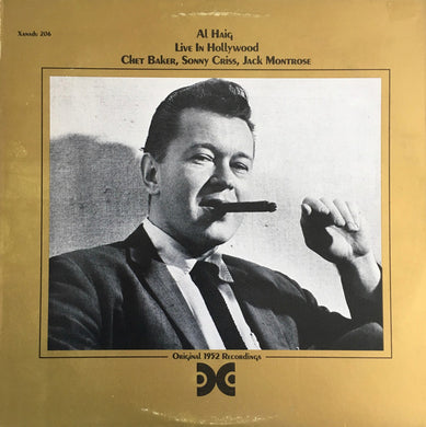 Al Haig, Chet Baker, Sonny Criss, Jack Montrose : Live In Hollywood (LP, Album)