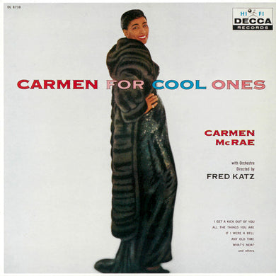 Carmen McRae : Carmen For Cool Ones (LP, Album, Mono)