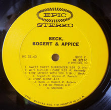 Carica l&#39;immagine nel visualizzatore di Gallery, Beck, Bogert &amp; Appice : Beck, Bogert &amp; Appice (LP, Album, Pit)
