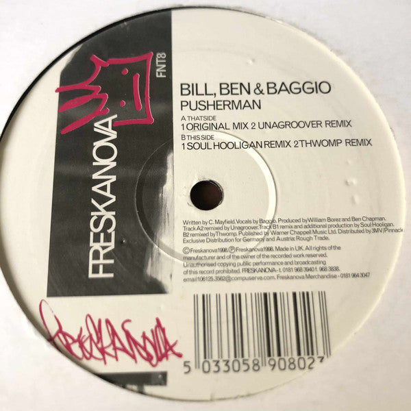 Bill, Ben & Baggio : Pusherman (12