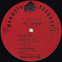 Carica l&#39;immagine nel visualizzatore di Gallery, George And Teddy : The Condor! (LP, Album, Mono)
