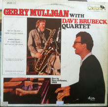 Carica l&#39;immagine nel visualizzatore di Gallery, Gerry Mulligan With The Dave Brubeck Quartet : Live In New Orleans, 1968 (LP, Album)
