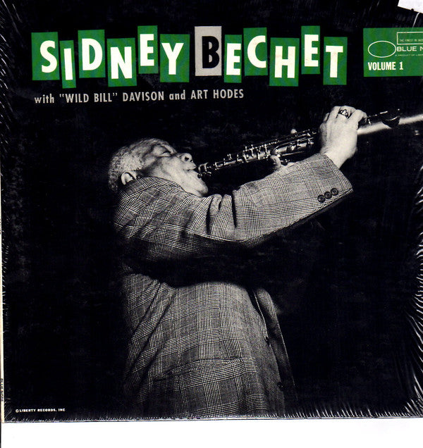 Sidney Bechet With Wild Bill Davison And Art Hodes : Volume 1 (LP, RE)