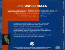 Carica l&#39;immagine nel visualizzatore di Gallery, Rob Wasserman : Trios (CD, Promo, Smplr)
