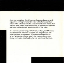 Carica l&#39;immagine nel visualizzatore di Gallery, Rob Wasserman : Trios (CD, Promo, Smplr)
