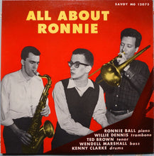 Carica l'immagine nel visualizzatore di Gallery, Ronnie Ball : All About Ronnie (LP, Album, Mono)
