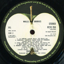 Carica l&#39;immagine nel visualizzatore di Gallery, John Lennon : Walls And Bridges (LP, Album, Die)
