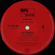 Carica l'immagine nel visualizzatore di Gallery, Red Garland : The Quota (LP, Album)
