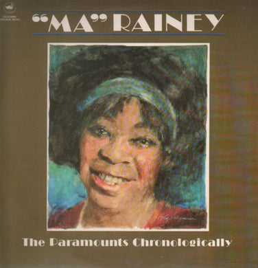 Ma Rainey : The Paramounts Chronologically 1923-1924 Volume One (LP, Comp, Mono)