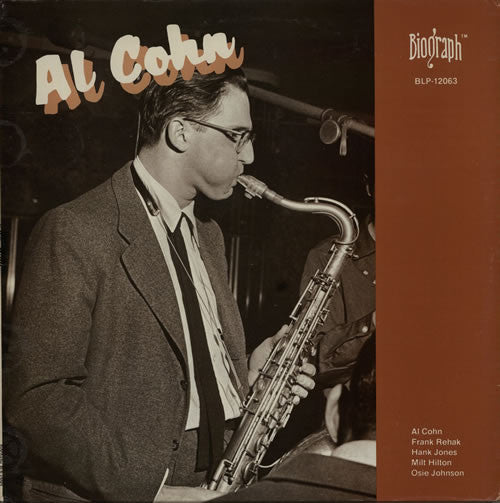 Al Cohn : Be Loose (LP, Album, RE)