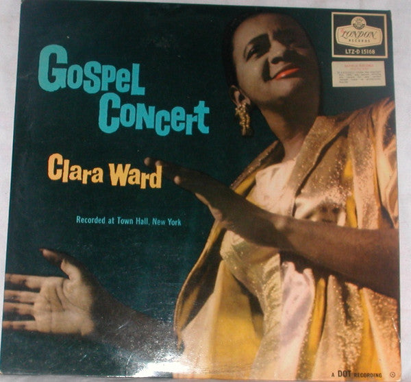 Clara Ward : Gospel Concert (LP, Album, Lam)