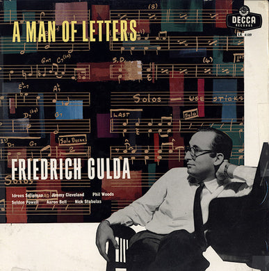 Friedrich Gulda : A Man Of Letters (LP, Album, Mono)