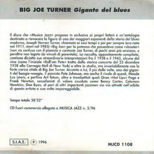 Carica l&#39;immagine nel visualizzatore di Gallery, Big Joe Turner : Gigante Del Blues (CD, Comp)
