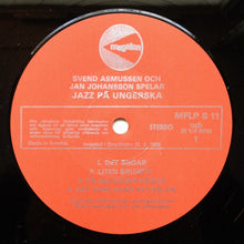 Carica l&#39;immagine nel visualizzatore di Gallery, Svend Asmussen / Jan Johansson : Spelar Jazz På Ungerska (LP, Album, RP)
