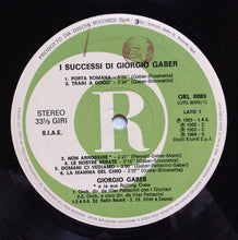 Carica l'immagine nel visualizzatore di Gallery, Giorgio Gaber : I Successi Di Giorgio Gaber (LP, Comp)
